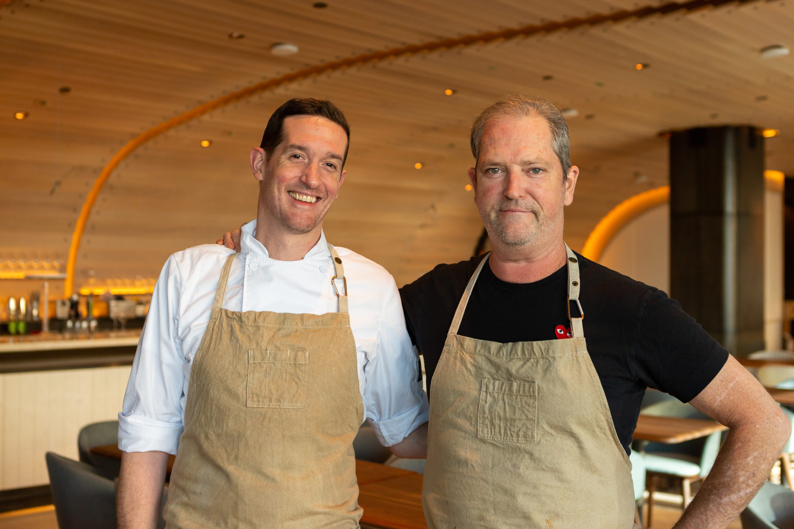 Chef de Cuisine Jamie McAulay and Executive Chef Anthony Walsh